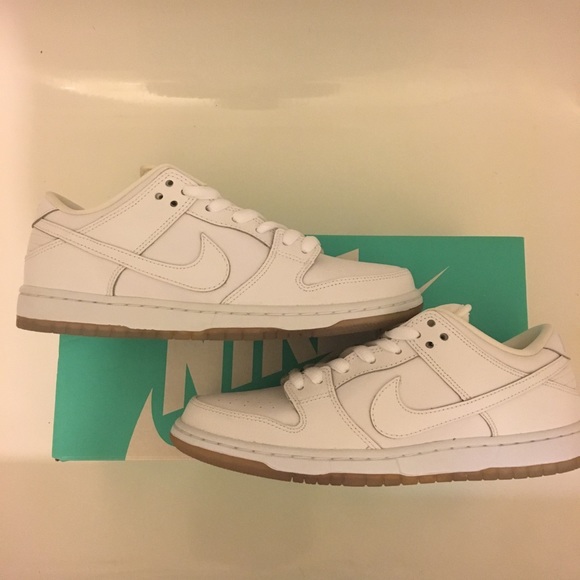 ❌SOLD❌Nike SB Dunk Low White Ice Sz 9 RARE🔥🔥🔥 - Picture 1 of 6